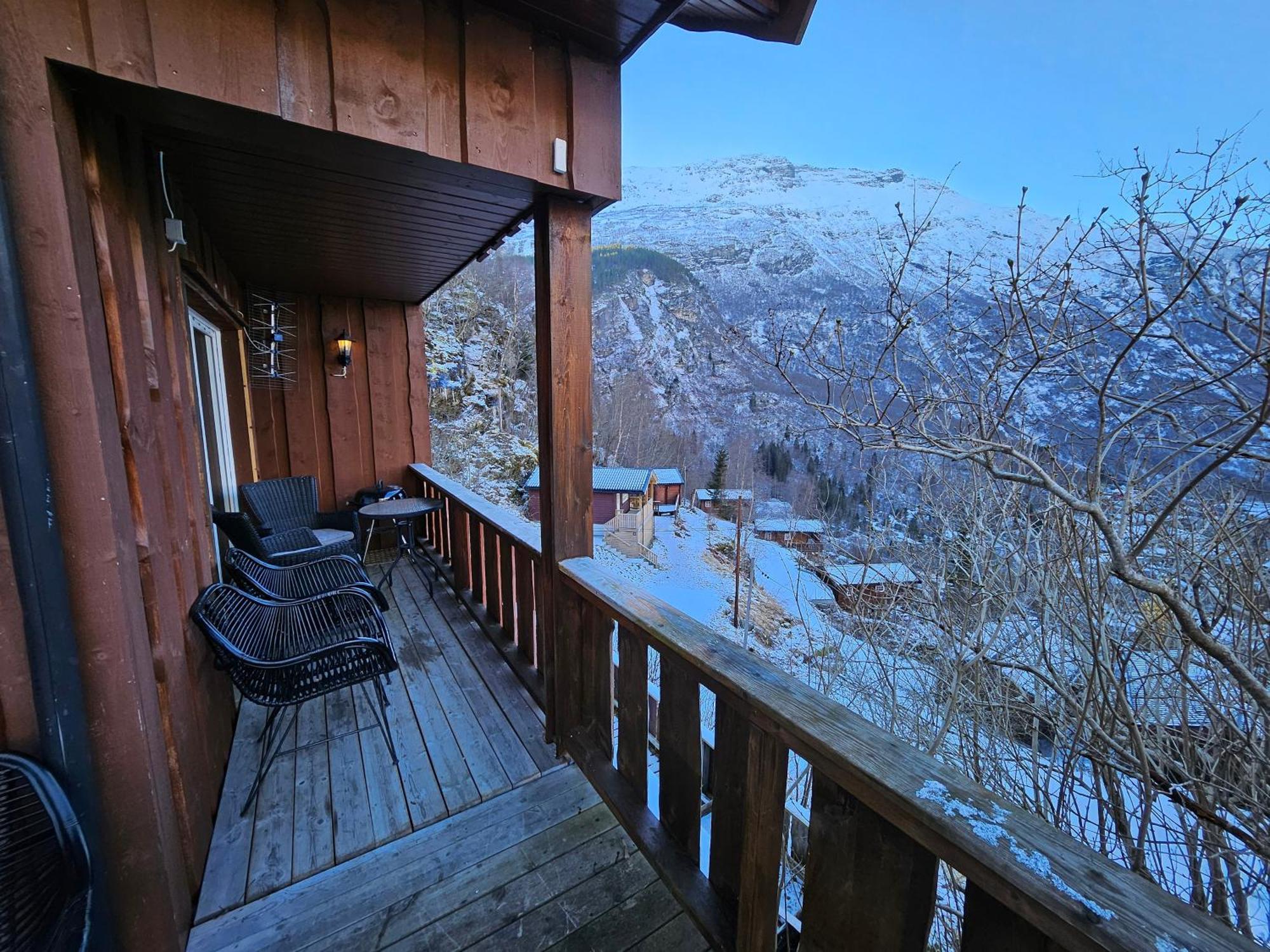 Fossen Accommodation Geiranger Kültér fotó